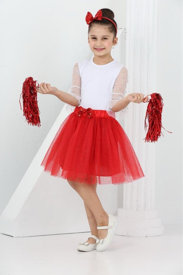 23 April Show Outfit Girls' Skirted T-Shirt Set