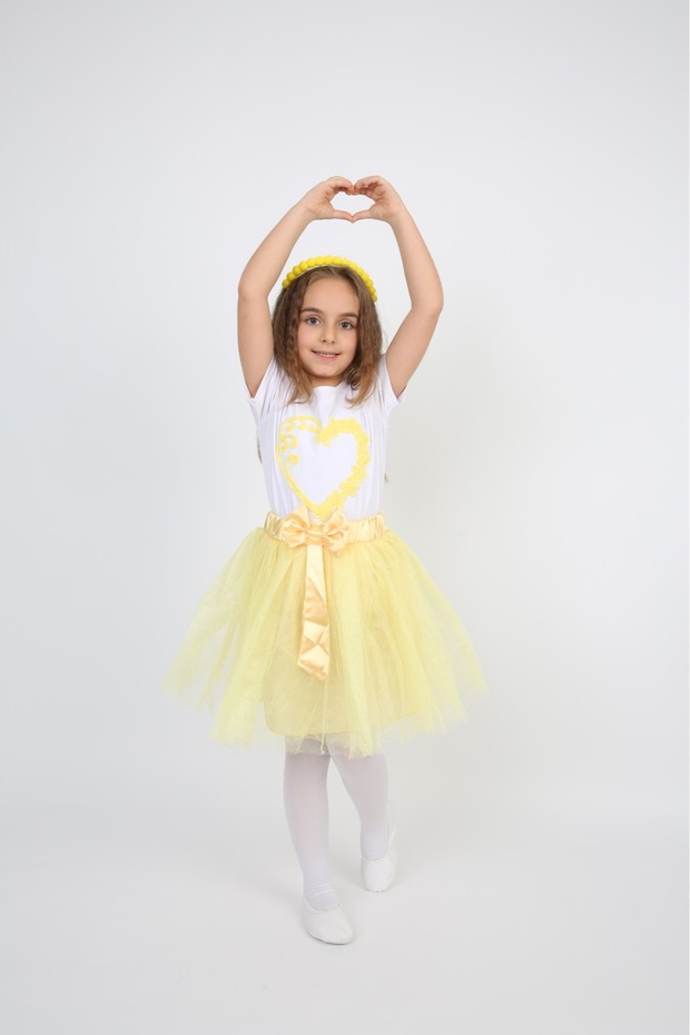 23 April Show Outfit Girls' Skirt T-Shirt Set D093