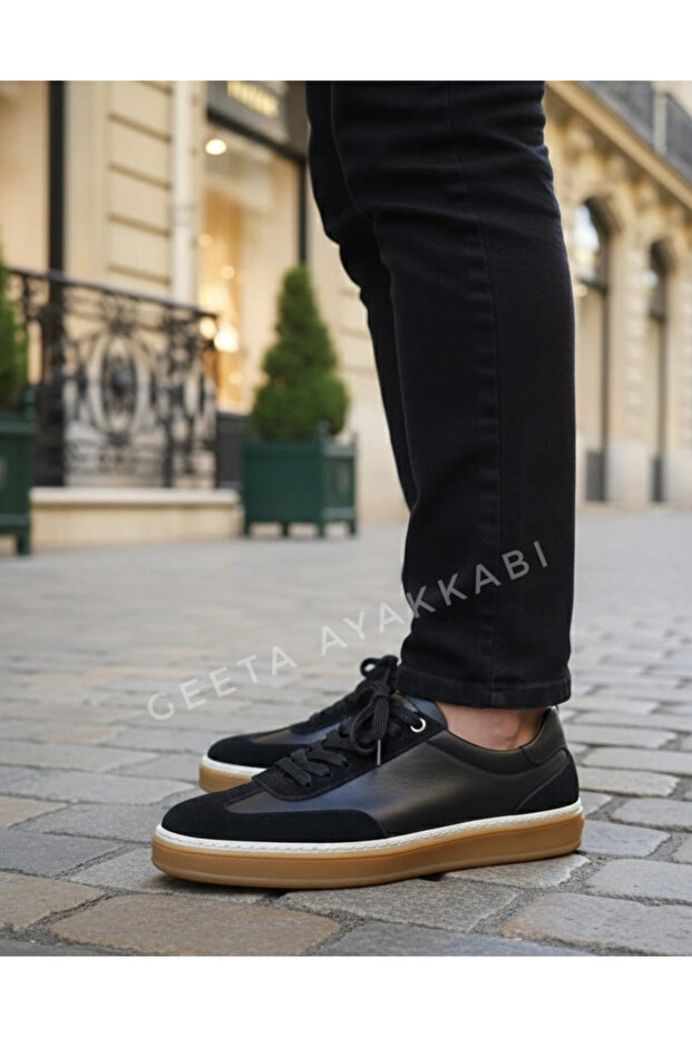 Men's Comfort Leather Shoes Black