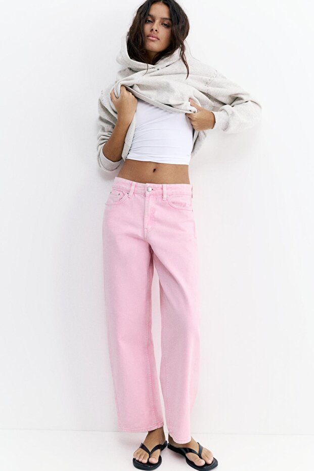 Pembe barrel jean - 1