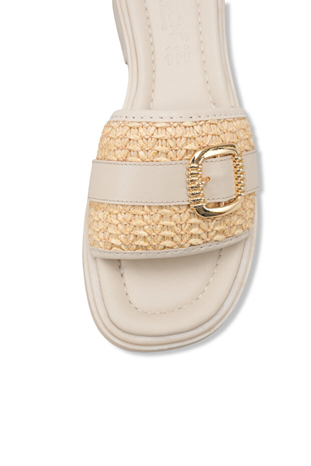 Femei papuci 0012902 Bej Rustic - 2