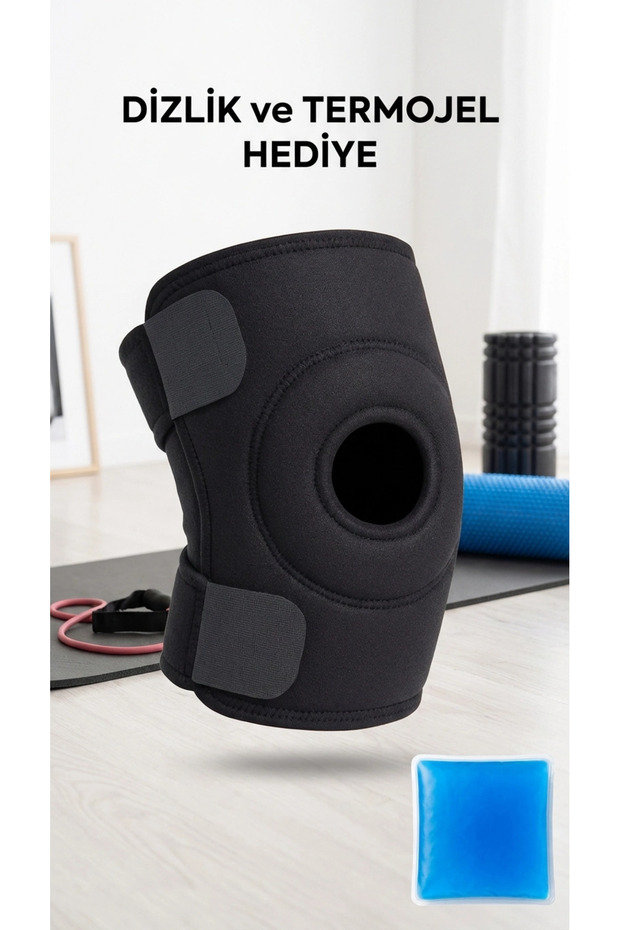 Cross-Support Knee Brace with Thermogel for Meniscus Pain and Athletes