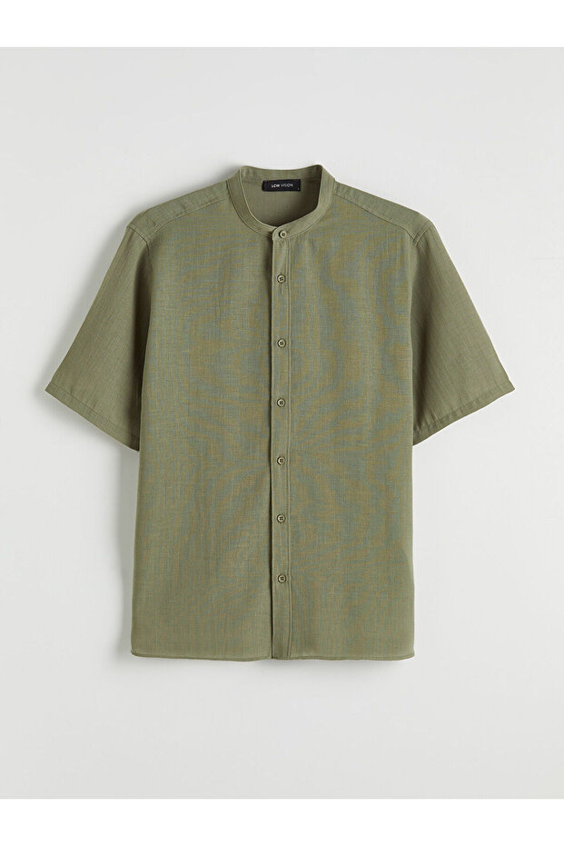 Giyçık Store Den Regular Fit Hakim Collar Men's Shirt