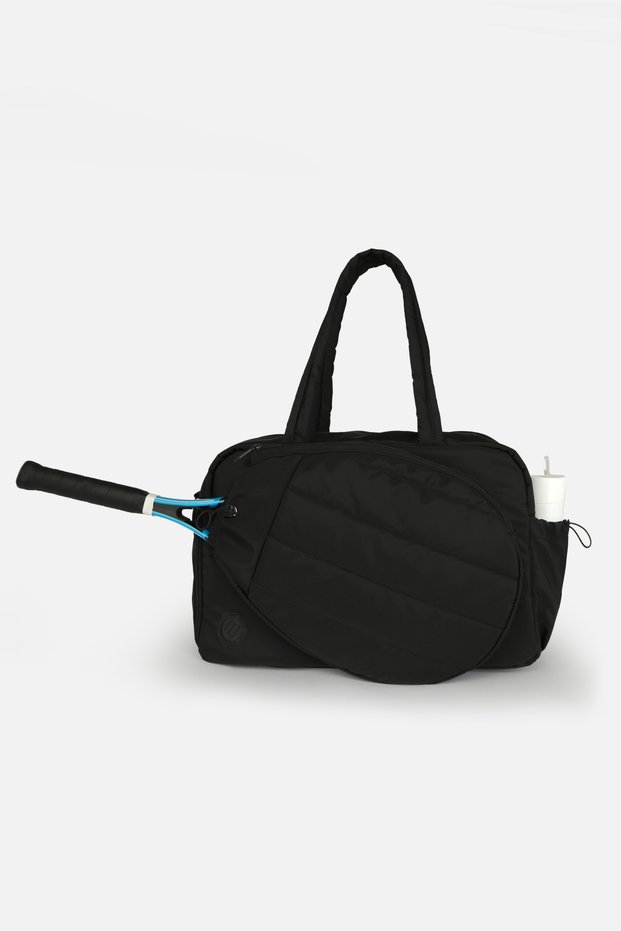 Parachute Fabric Tennis Bag with Racket Compartment, Padel Bag, Sports Bag and Tennis Bag, Black Sports Bag, Tennis Socks Gift