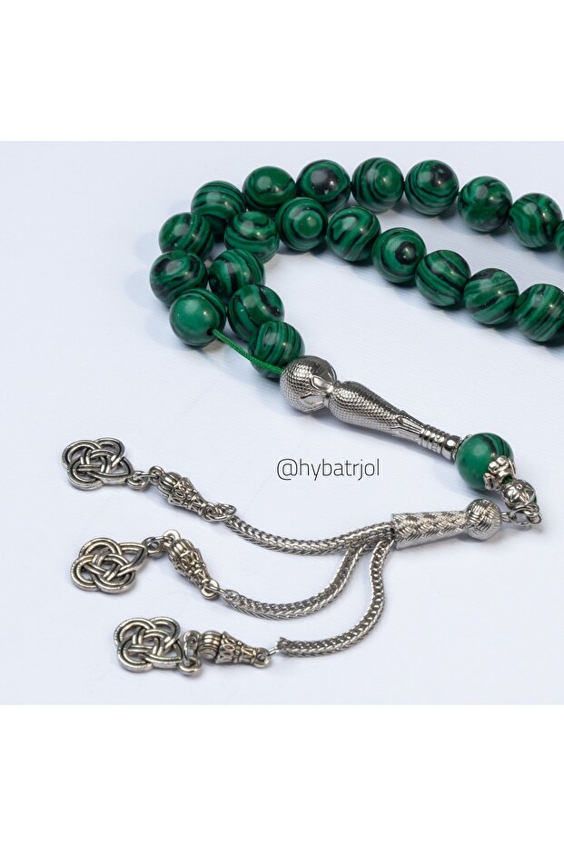 سبحة حجر الملاكيت (ملاكيت) - 1