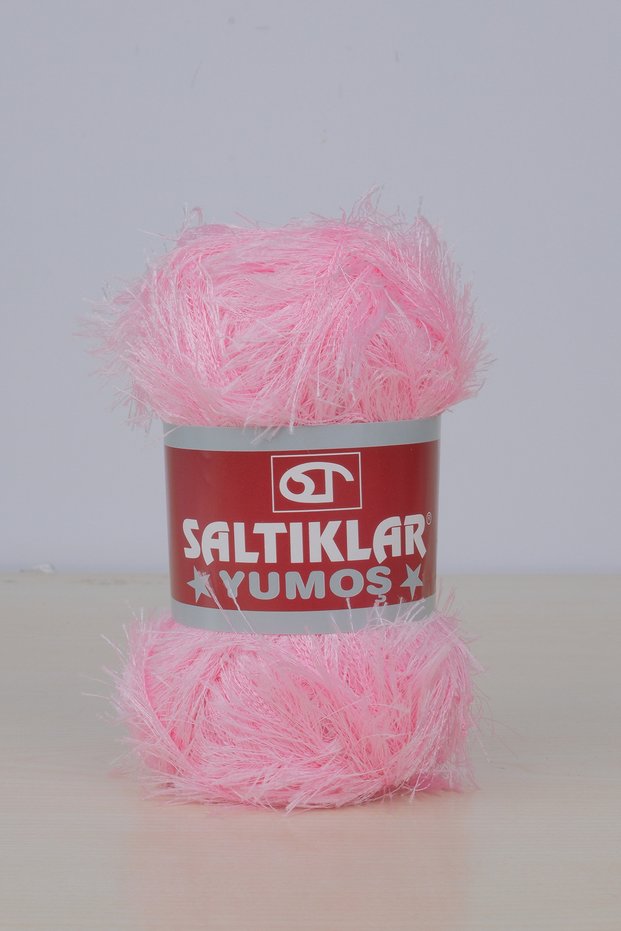 Premium Soft Beard Braiding Rope Feathered Rope Beard Rope 100Gr/140M a Quality Pink-14
