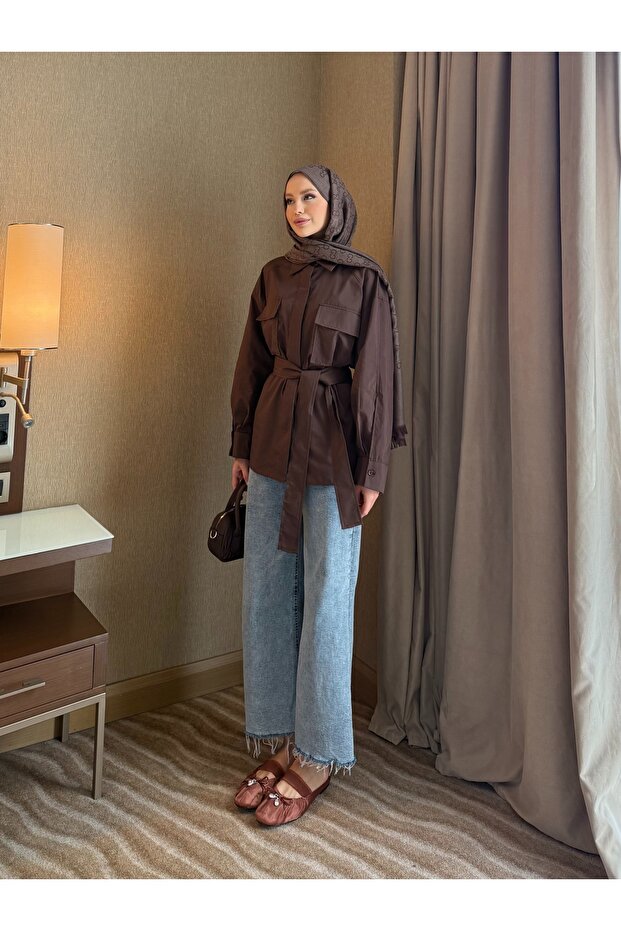 bağlamalı gömlek - 3