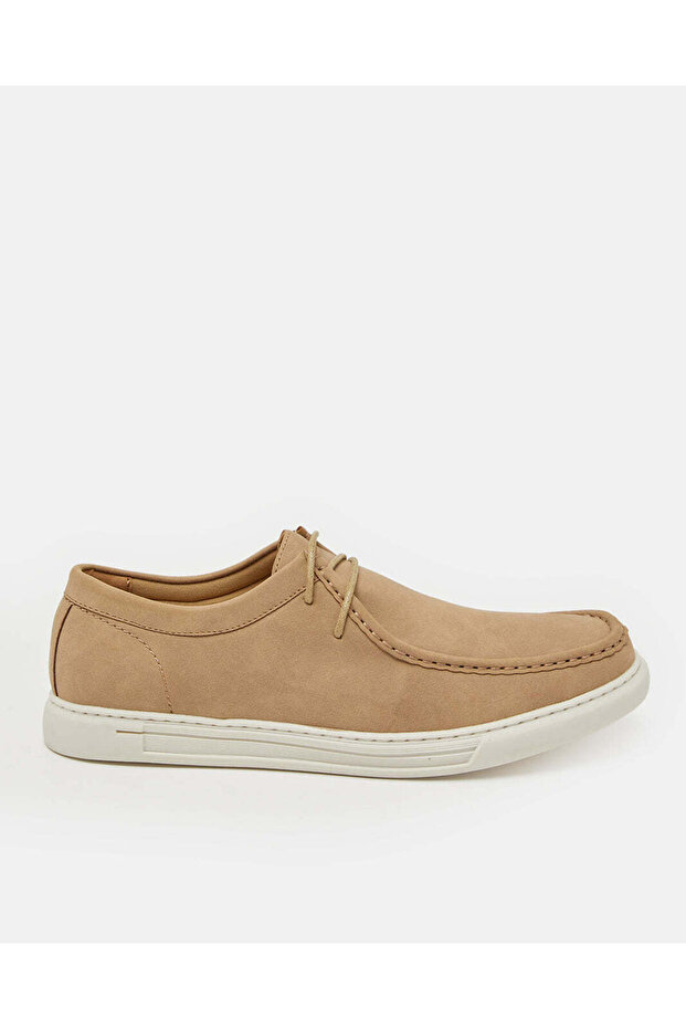 Men Stonewash Apron Style Sneakers