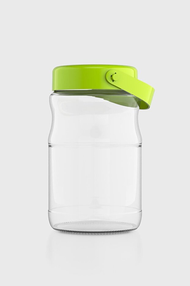 Macro 1700 ml Glass Jar 131074 Green