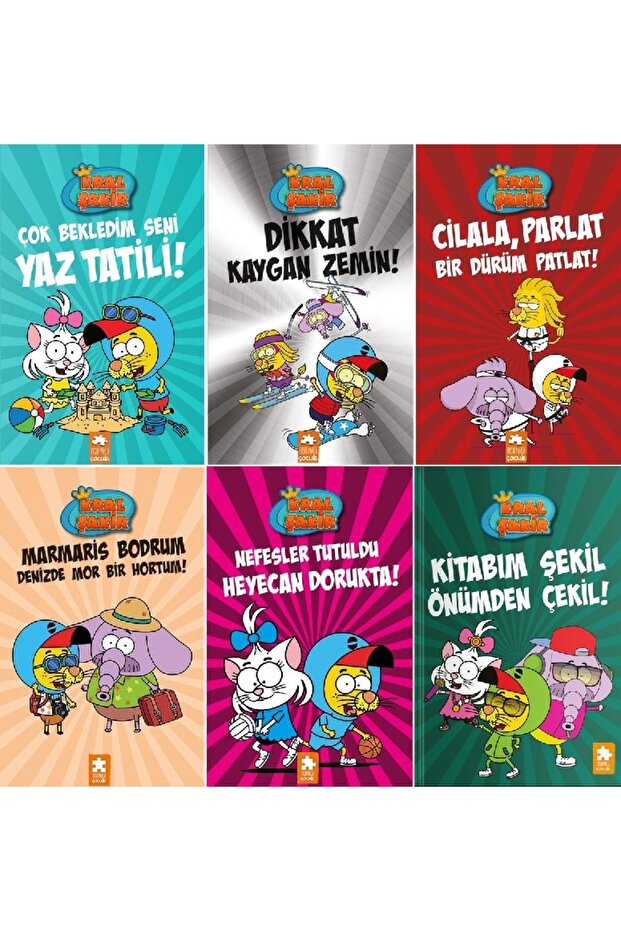 Kral Şakir 11-12-13-14-15-16 / 6 Book Set