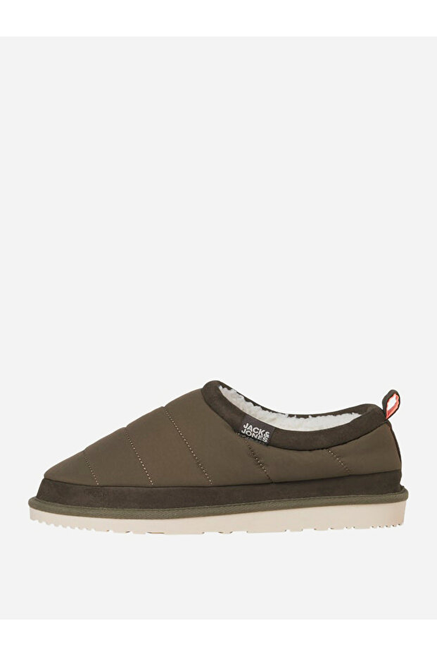 حذاء مفتوح مبطن بالزيتون - 1