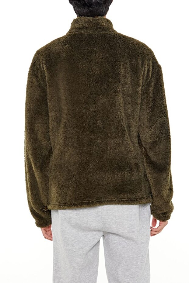 Suni Kürk Ceket - 5