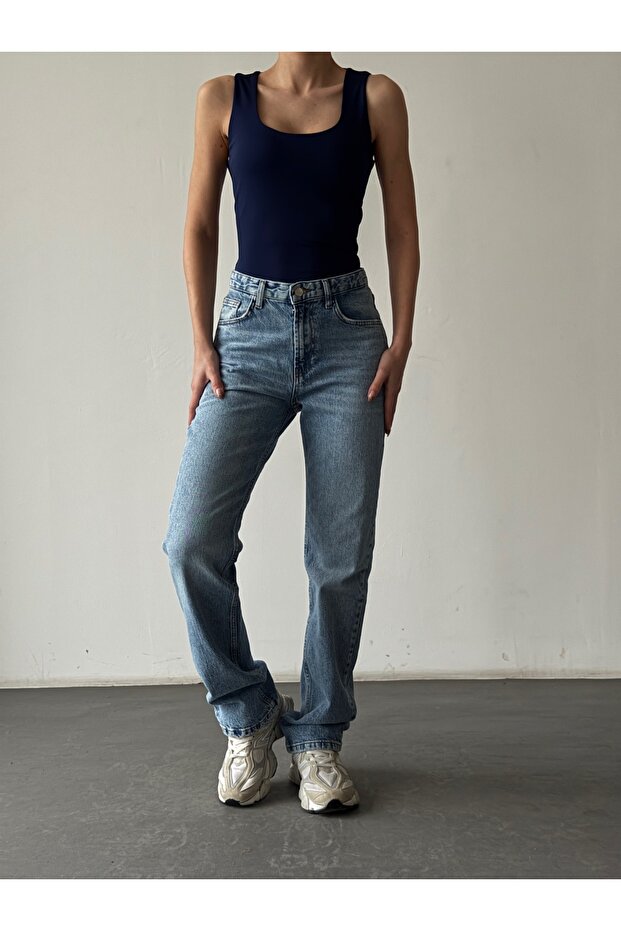 بلوزة أساسية بحزام سميك - 2