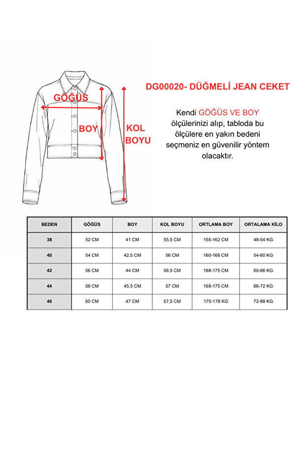 Buttoned Jean Jacket - Green - 6