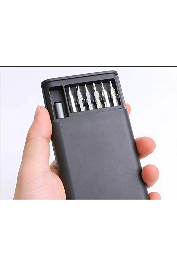 Precision screwdriver bit set with magnetic bits, 24 bits + box - 3