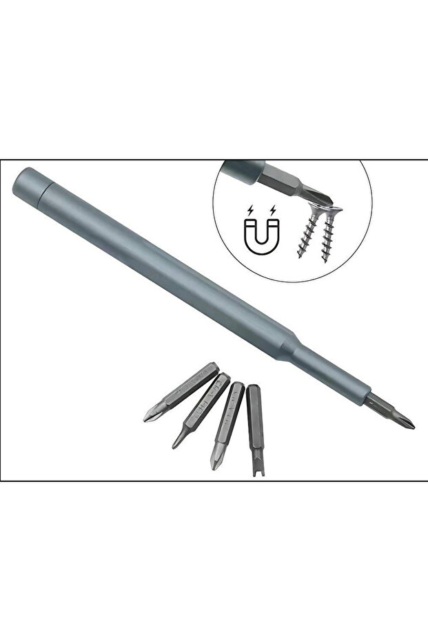Precision screwdriver bit set with magnetic bits, 24 bits + box - 7