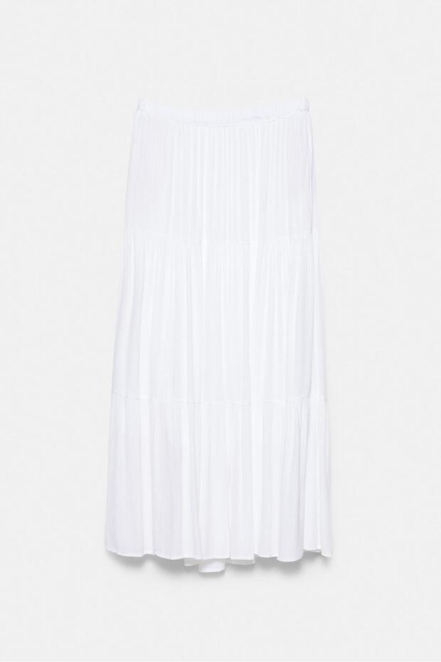 Panelli midi etek - 8