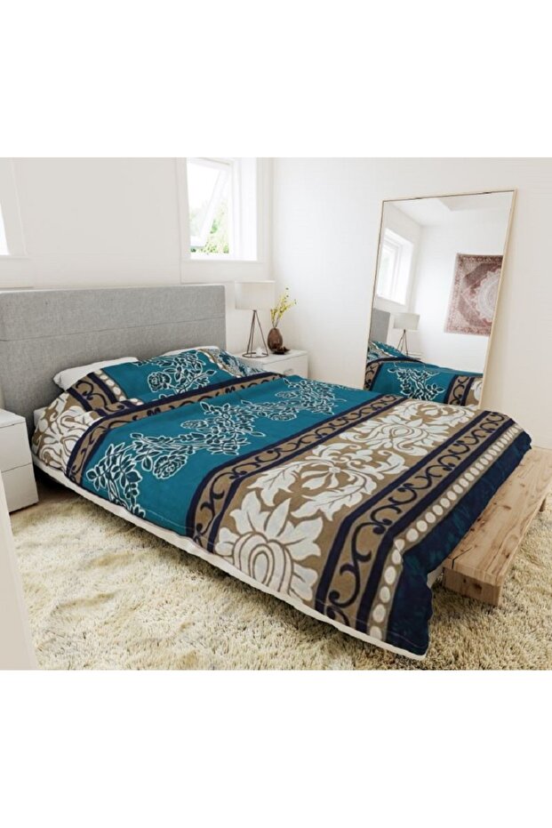 King Bedsheet Set 260 x 240cm (3pcs Set) Cotton