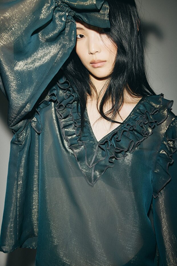 Fırfırlı Bluz - 2