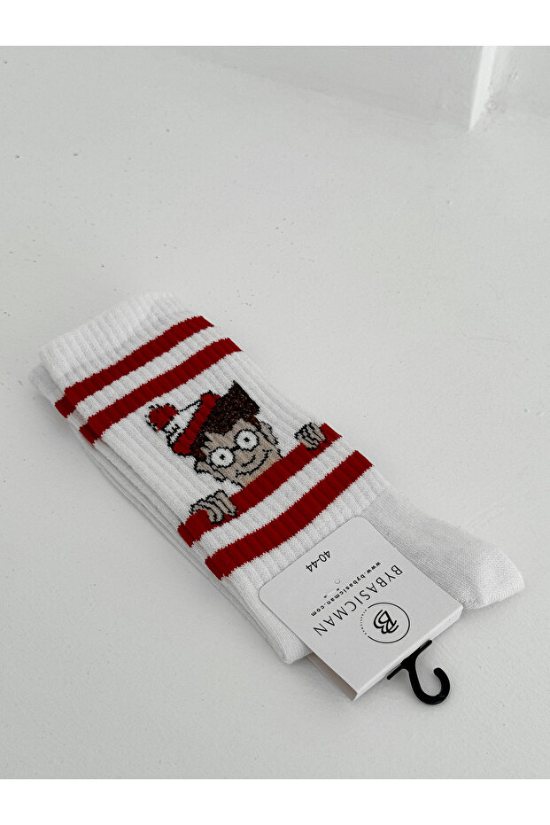 جوارب وولي بيضاء - 2