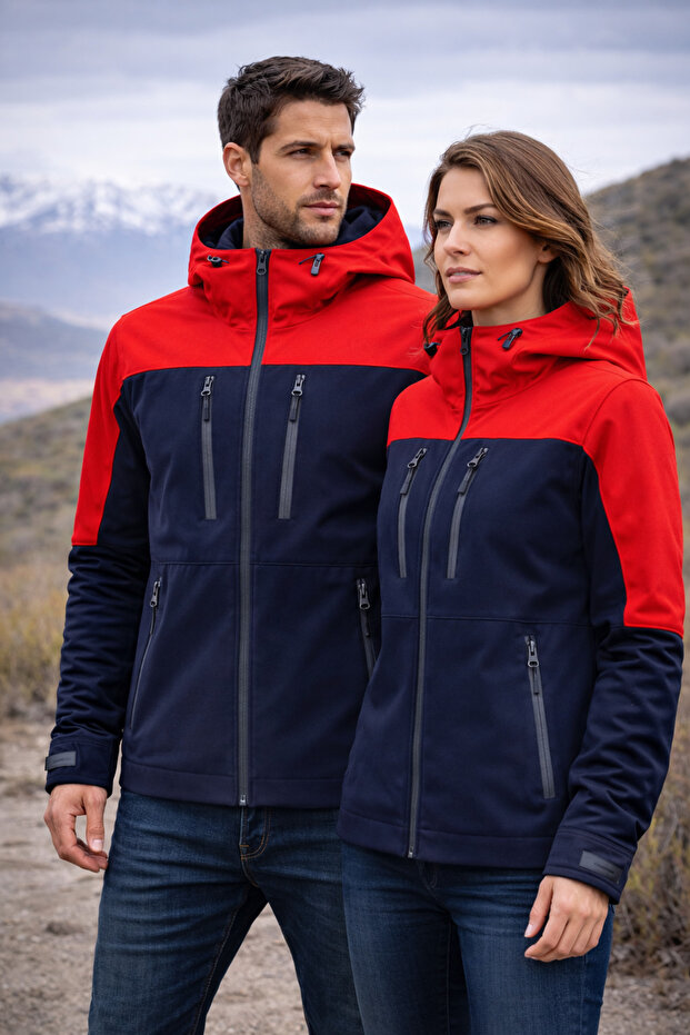 معطف Su Ve مقاوم للرياح Softshell