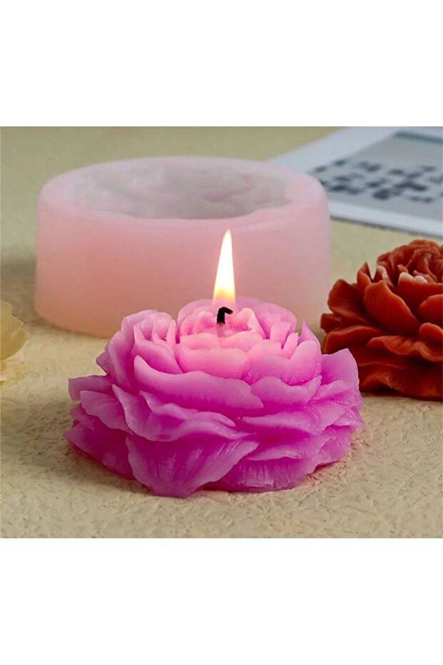 Çiçek Mum - 2