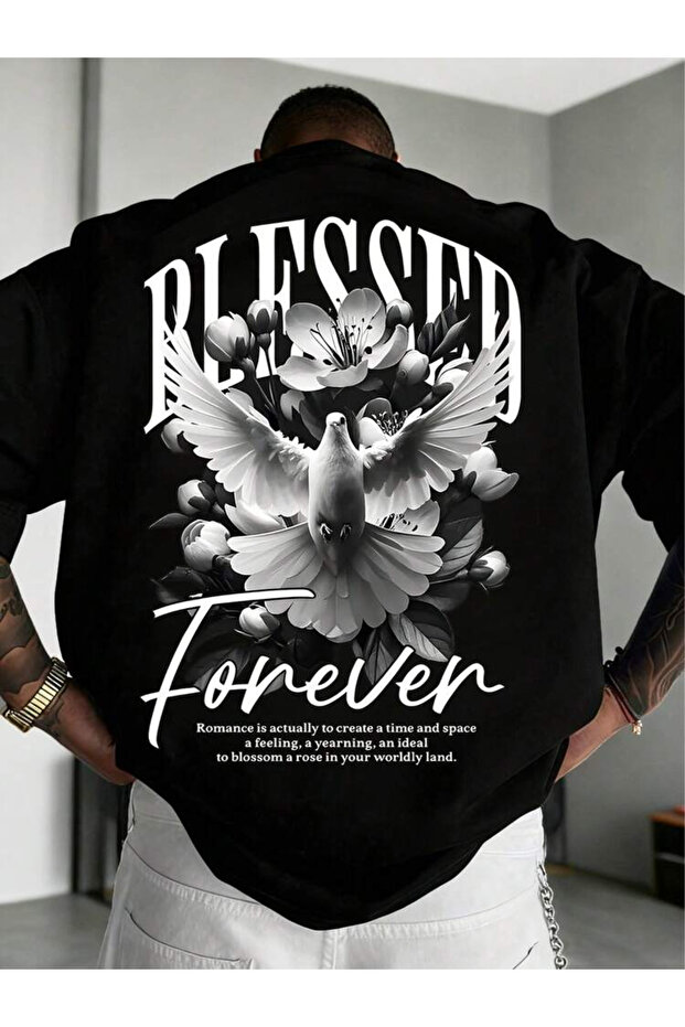 Blassed Forever Back Print T-Shirt