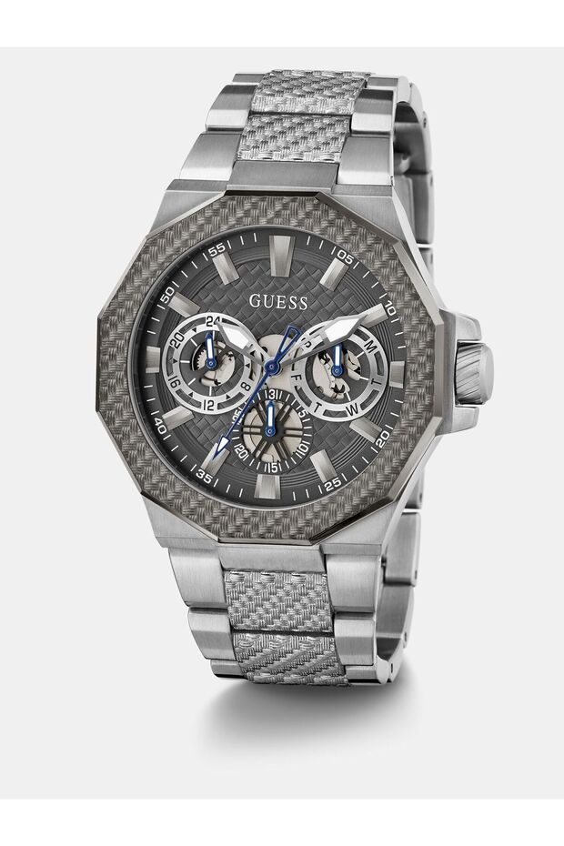 ساعة متعددة الوظائف مصنوعة من الفولاذ المقاوم للصدأ - 5