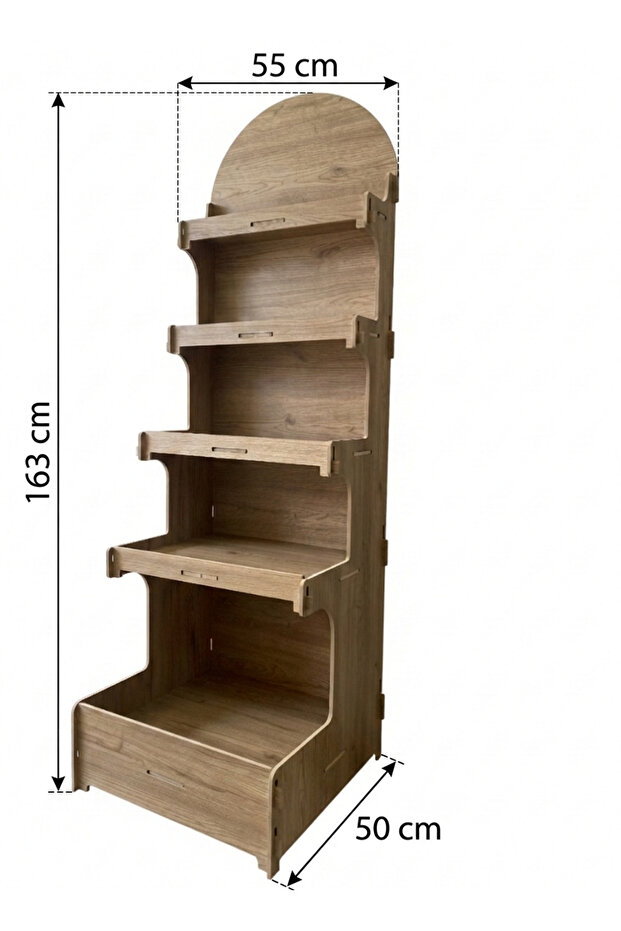Ahşap çok amaçlı Demonte stand - 2