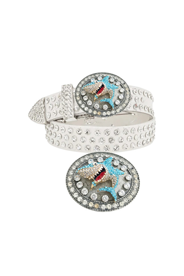 Belt with Full Stones on It