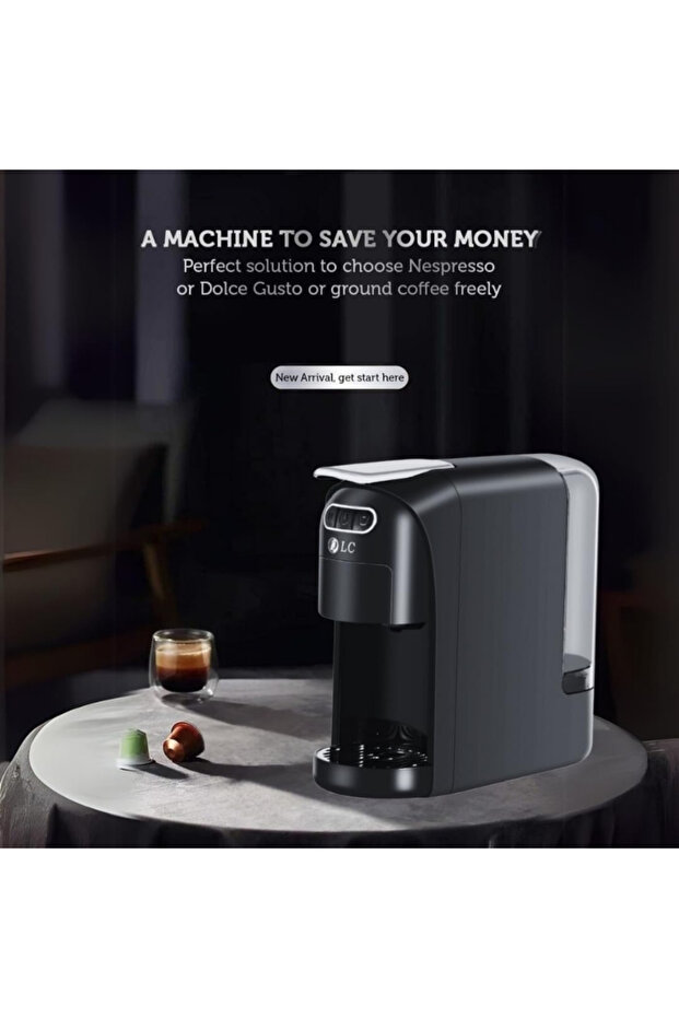 ماكينة قهوة متعددة الوظائف 3 في 1 - ماكينة قهوة بقوة 1400 واط - 7