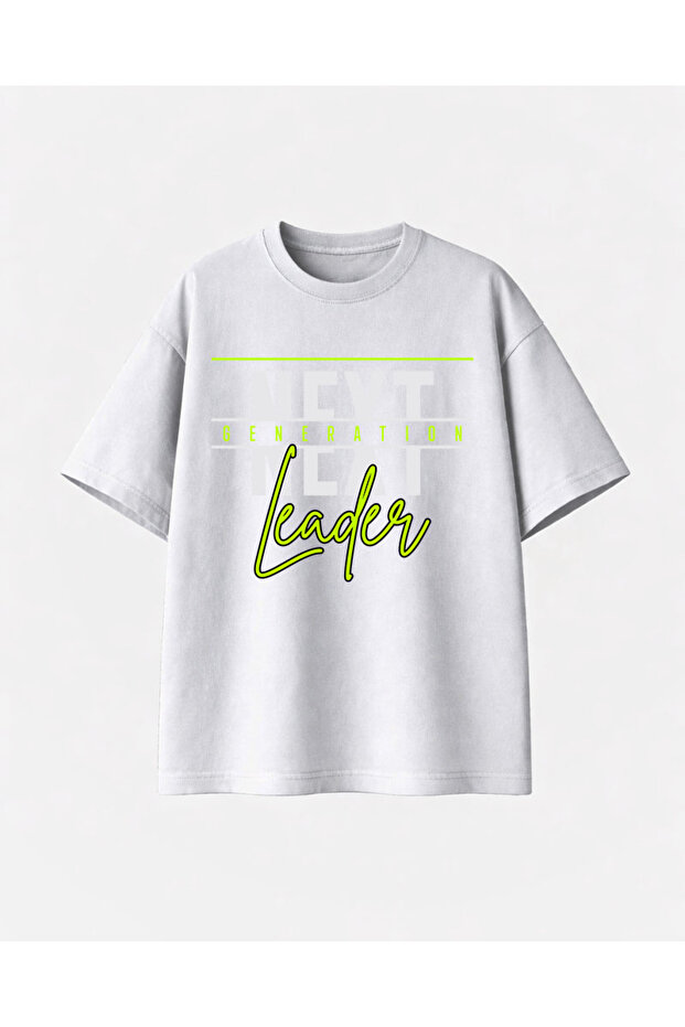 الجيل القادم مطبوع تي شيرت أبيض - 1