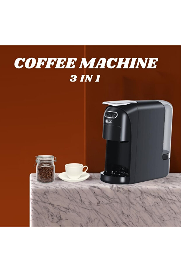 ماكينة قهوة متعددة الوظائف 3 في 1 - ماكينة قهوة بقوة 1400 واط - 8