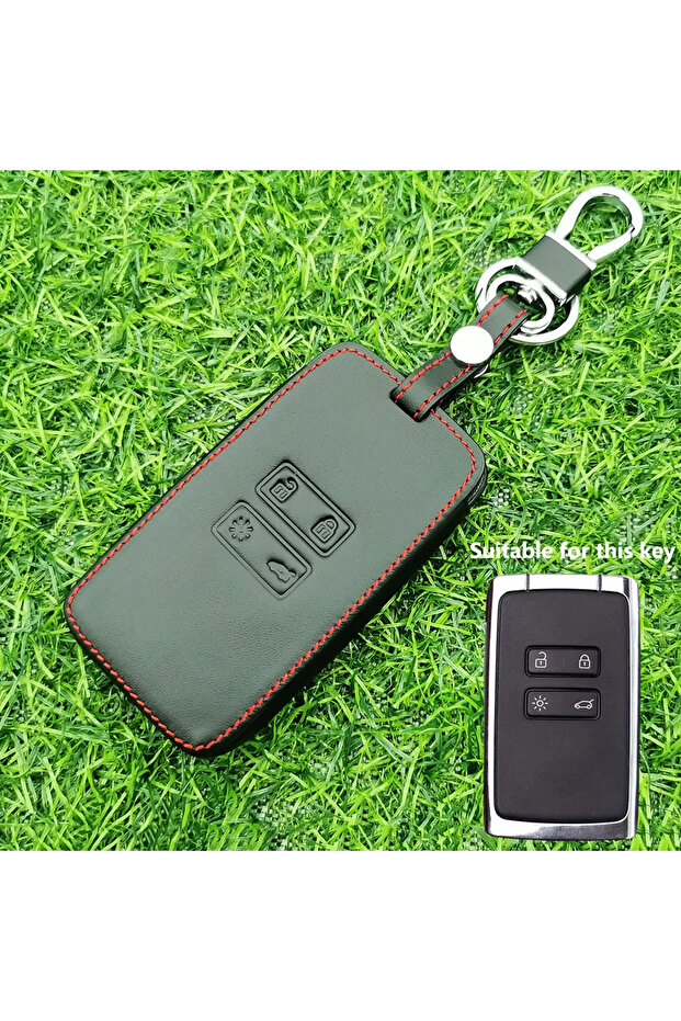 black Car Smart Remote Key Case Cover Shell Fob for Renault Koleos Kadjar Clio Megane Talisman Espac