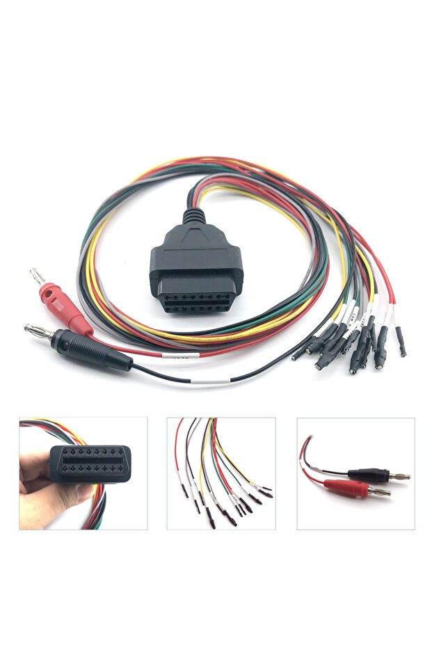 محول تشخيص أعطال السيارات OBD2، كابل توصيل وحدة التحكم الإلكترونية العالمي، واجهة MPPS OBD Breakout Tricore Ca...