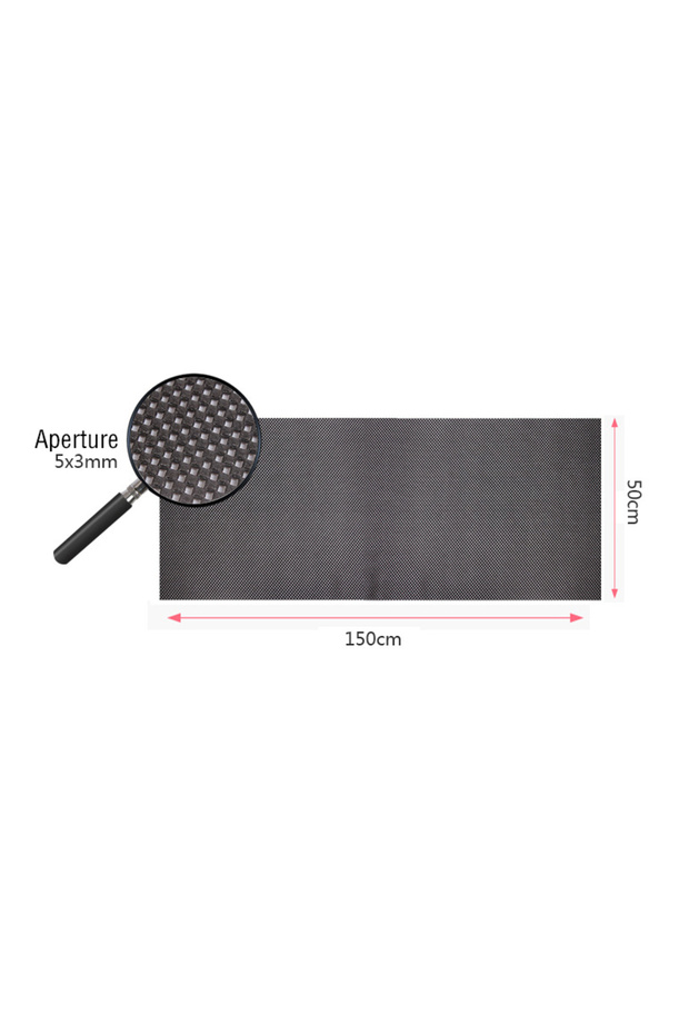 Black 150x50cm High Quality Car Dashboard Anti-Slip Sticky Premium Mat For Trunk Rear Cargo Mat Prot