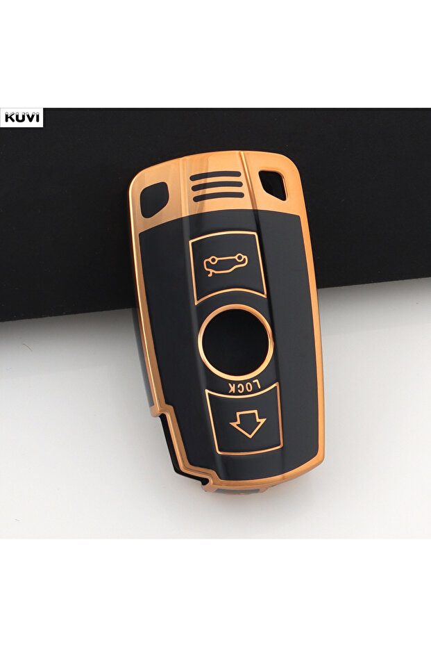 Black Fashion TPU Car Remote Key Case Cover Shell Fob For BMW E90 E60 E70 E87 3 5 6 Series M3 M5 X1