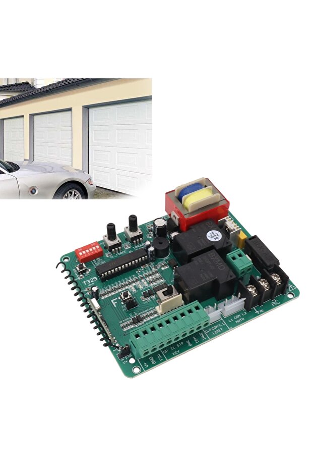 Sliding Gate Motor Control Board LED Indication Electric Door Motor Circuit Board with Remote Con...