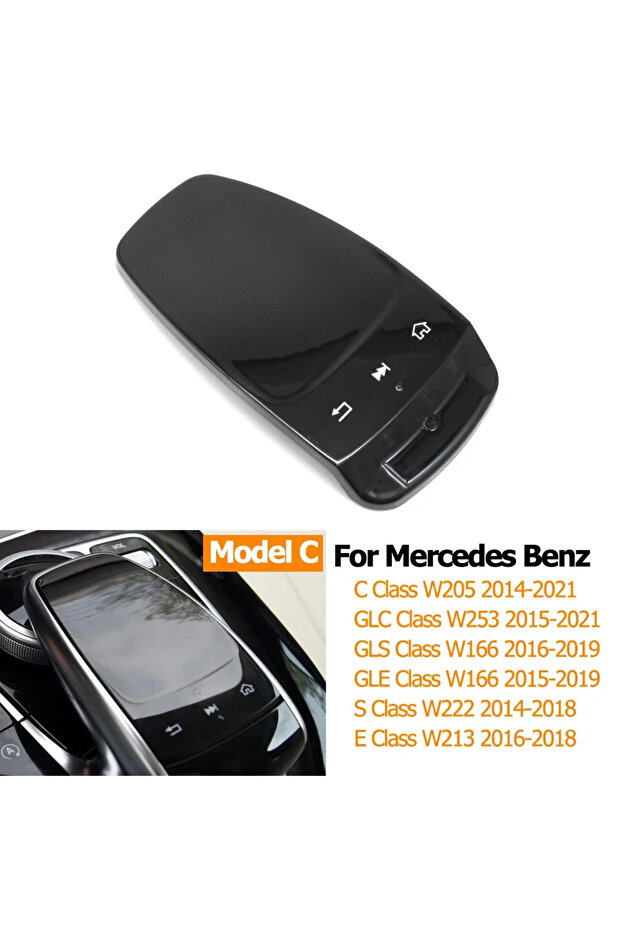 Model C For Car Console Media Control Mouse Touchpad Switch Control Cover Mercedes BENZ C E GLC GLS