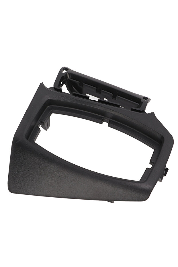 black Headlight Control Switch Frame Trim ABS Plastic Protector Replacement Headlight Switch Panel C - 1