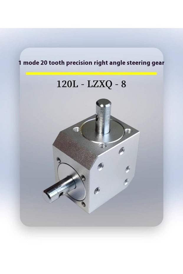 Two Axis Horizontal Right Angle Steering Gear Waterproof 90 Degree Commutator Two Axis Three Axis Ri