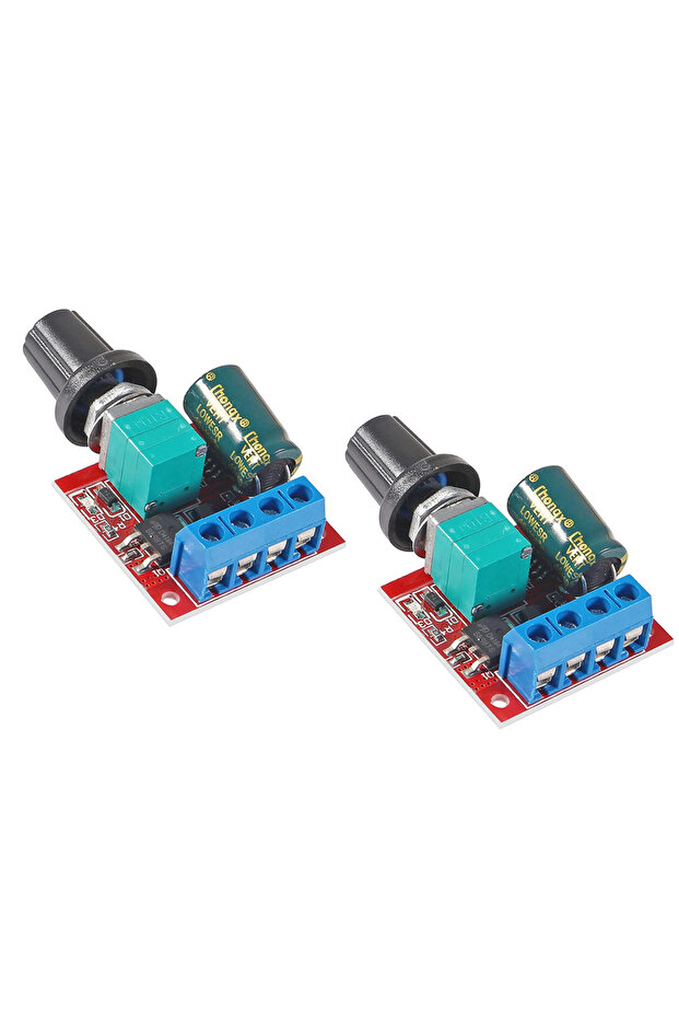 Mini DC Motor PWM Speed Controller,5A Speed Adjustable Switch Module,Variable Voltage Regulator D... - 2
