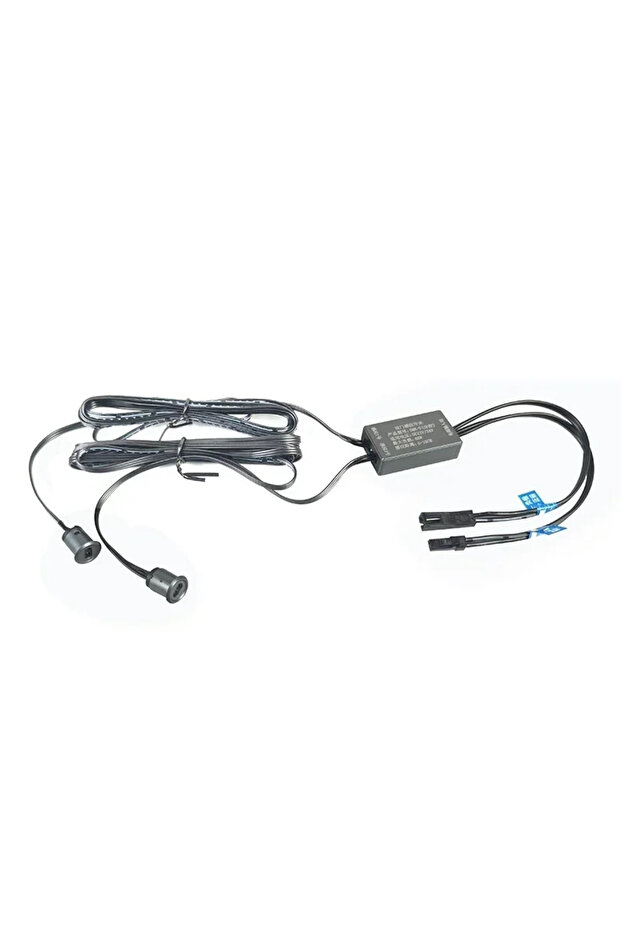 مفتاح لمس يعمل بجهد 24 فولت تيار مستمر مع مستشعر حركة مزدوج، يعمل بجهد 12 فولت/24 فولت تيار مستمر، مزود بوظيفة التعتيم، وتحكم في الباب عن طريق مستشعر مسح اليد - 1