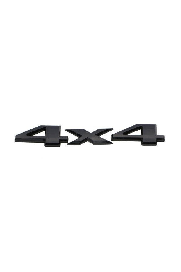 black Car Styling 3D 4x4 Wheel Drive Offroad 4 x 4 Car Metal Trunk Adhesive Badge Body Tailgate Embl