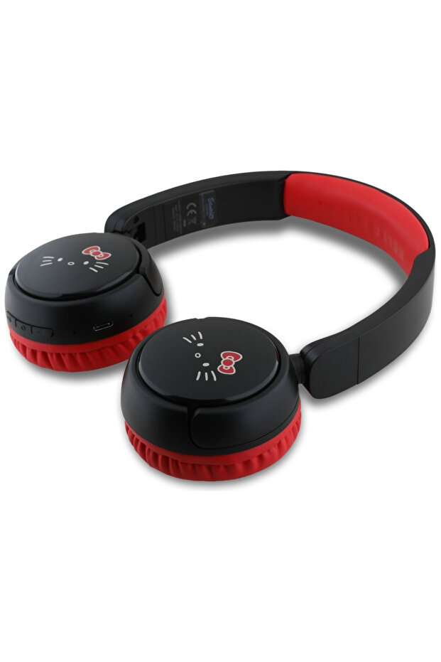 Căști Bluetooth On-Ear – Model cu logo Red Face - 4