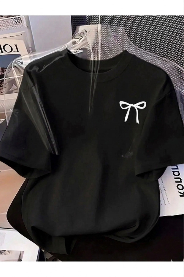 BOW DETAIL T-SHIRT