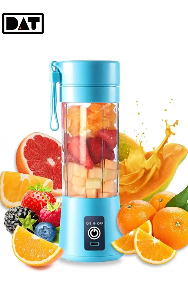 Portable Blender, Shakes And Smoothies, Mini Juicer Cup Usb Rechargeable, Travel Blender 380ml