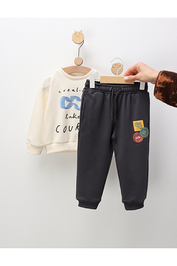 Creativity Takes Courage set, ecru-grey - 3