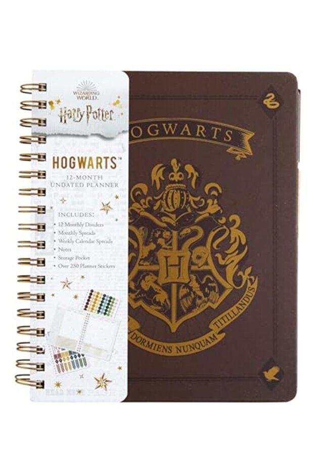 HARRY POTTER/HARRY POTTER: HOGWARTS 12-MONTH UNDATED PLANNER