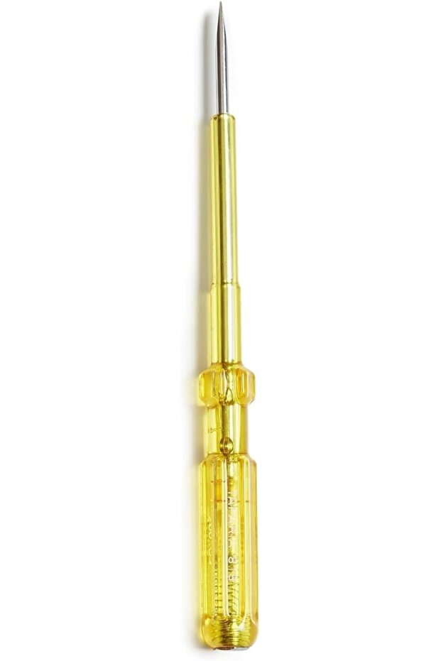 ToolsCentre Steel Line Voltage Tester 818 Yellow, 20cm